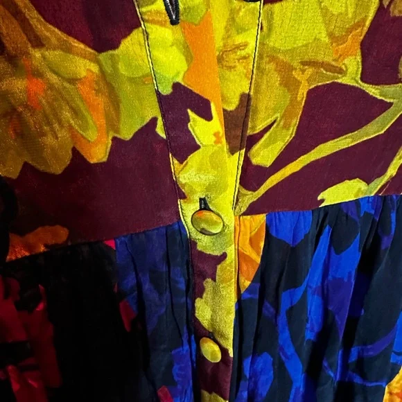 Anthropologie Siddhartha Bansal Button-Front Maxi Dress - Picture 9 of 14